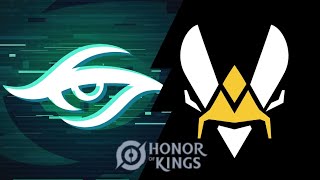 HoK  Knockout stage D1  TEAM SECRET vs VITALITY Full Match [upl. by Gnet]