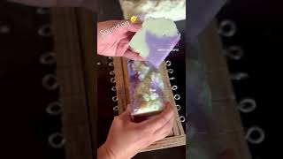 Handmade natural products  lavender peppermint soap sensitiveskin naturalproducts [upl. by Rehoptsirhc]