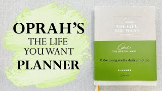 OPRAHS PLANNER The Life You Want [upl. by Seyler831]