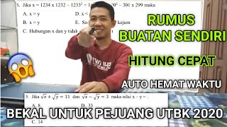 MENGHITUNG CEPAT BILANGAN PADA TPS UTBK 2020 [upl. by Manolo139]