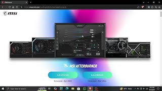 HOW TO DOWNLOAD AND INSTALL MSI AFTERBURNER FOR OVER CLOCKING SAFELY AND EASILY AND TO MAXIMIZE FPS [upl. by Llenel92]