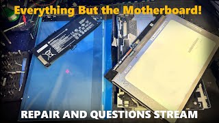 Everything But the Motherboard Repair Stream and QA [upl. by Ecydnac]