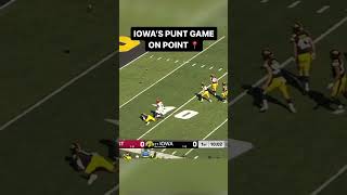 Nobody loves the punt game like Hawkeye fans 🤣 shorts [upl. by Droffilc]