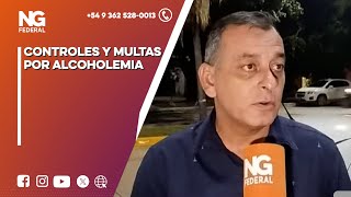 NGFEDERAL  CONTROLES Y MULTAS POR ALCOHOLEMIA  RESISTENCIA [upl. by Norraf]