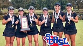 Chesnee High School Ladies Golf Wins 4th Consecutive State Title [upl. by Zakarias]