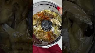 Baba ghanoush 😋 food healthyrecipes healthyfood تغذیه recipe celebritydiet celebrityfood [upl. by Rambow]