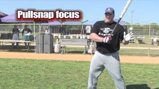 Softball Hitting Tips What Focus do the Pros use when Hitting quotSwing Makeover epis 8quot [upl. by North]