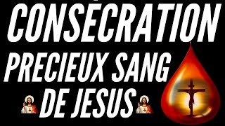 ❤️Prière de Consécration au Précieux Sang de Jésus❤️ [upl. by Dogs]