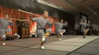 Opening Demonstration by Shaolin Warrior Monks at the 1st Shaolin Summit [upl. by Ailemak]