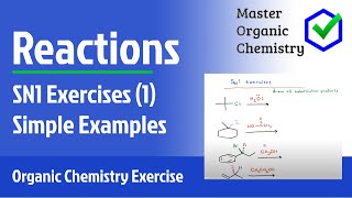 SN1 Exercises 1 Simple Examples [upl. by Nevak]