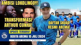 BALAS BUDI ATRHUR CUNHA Daftar Sementara Skuad Arema Ditangan Joel Cornelli [upl. by Aneri]