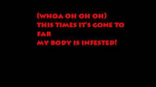 Infested  Choking Victim with lyrics [upl. by Hogarth]