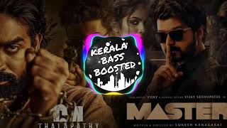 Vaathi Raid Bass Boosted Song  Master Songs [upl. by Asset961]