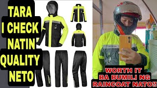 MOTOWOLF RAINCOAT V2  QUALITY REVIEW  BEST RAINCOAT [upl. by Onitnatsnoc353]