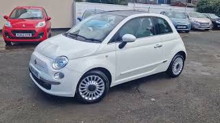 MK14VHB FIAT 500 12 LOUNGE 3d 69 BHP [upl. by Jollenta957]