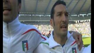 Italian national anthem at ItalyMexico 2010 [upl. by Lurette]