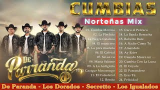 Top 50 Cumbias Norteñas ✨ De Paranda  Los Dorados  Los Igualados 🎸 Cumbias Norteñas Mix 2024 [upl. by Asila88]