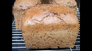 คลิปเงียบ ขนมปังธัญพืช หนัก Silent Whole grain bread Vollkornbrot [upl. by Parsifal]