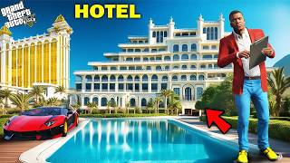 GTA 5  Franklin Open The Best Hotel In Los Santos GTA 5   MOTEL MANAGER [upl. by Hovey479]