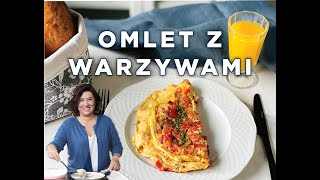 Śniadanie idealne Omlet z Warzywami szybki i pyszny [upl. by Assylla]