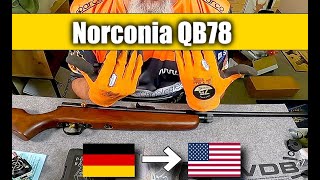 Airgun Norconia QB78 reviewed by a German [upl. by Ivana470]