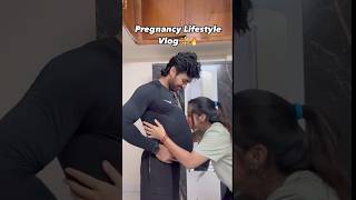 Back Day Vlog 🔱🔥 pregnancy lifestyle vlog couple workoutmotivation gym trend calisthenics [upl. by Derfla427]