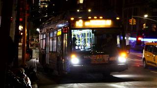 MTA New York City Bus 2021 Nova Bus LFS Hybrid 9874 On The M2  Madison Avenue amp 86th Street [upl. by Auqinat]