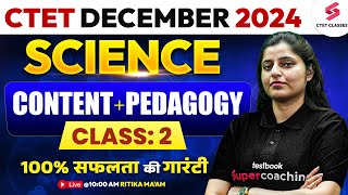 CTET Science Paper 2  CTET Science Classes 2024  CTET Science Paper 2 Marathon  Ritika Maam [upl. by Funk405]