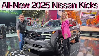 AllNew 2025 Nissan Kicks first look  Bigger and now with AWD [upl. by Drucilla]