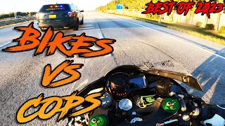 Most INSANE Motorcycle Police Chases Of 2023  Bikes VS Cops [upl. by Sylvie]