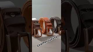 🔥🔥 vegetable tenned leather polo belt mensaccessories collectionmensfashion fashionluxurybelt [upl. by Nomyad]