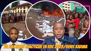 🔴ELECTIONS CHAOTIQUE EN RDC 2023 amp BA VIDEO YA BA CENTRE NIONSO amp DECLARATION YA ABE SHOLE ET FAYULU [upl. by Imailiv]