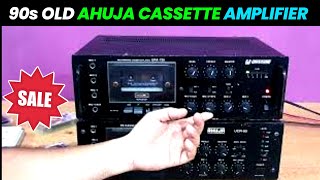 90s Old Ahuja Cassette Player  Unisound Upa 750 amp Ahuja UCR 60 Full Review  Contect 9425634777 [upl. by Ymerej9]