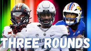 THREE ROUND 2025 NFL Mock Draft ft Broshmo [upl. by Stephannie559]