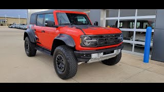 2023 Bronco Raptor Code Orange [upl. by Misti966]