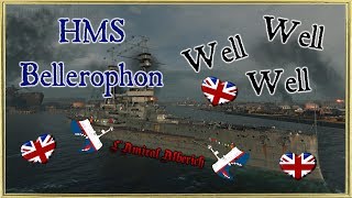 WoWs  Bellerophon WiP  Le sister ship [upl. by Aenit]