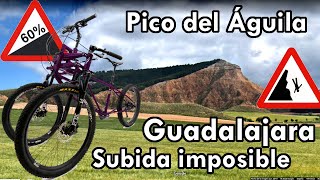 Pico del Aguila subiendo la cresta en una bici de montaña ASCENDU [upl. by Rey]