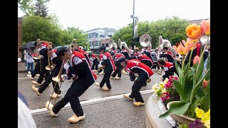 Tulip Times Kinderparade 2024 takes over downtown Holland [upl. by Jobe]