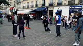 STREETDANCE BATTLE Les Twins VS Bones The Machine  Pee Fly VS Laura  Boubou  yakfilms [upl. by Yeoj]