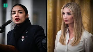 Alexandria OcasioCortez vs Ivanka Trump [upl. by Mundt]