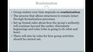 Charisma and Routinization [upl. by Aline358]