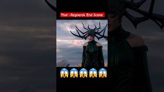 THOR  Ragnerok End Scene Hindi Dubbed shorts shortsfeeds trending film venom Thor [upl. by Tterej289]