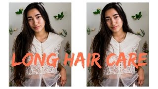 MY SIMPLE HAIR CARE ROUTINE [upl. by Ahtiekal426]