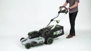 How to start and stop the EGO Power 21quot Mowers [upl. by Zenger]