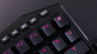 Redragon K585 DITI OneHanded RGB Mechanical Gaming Keyboard [upl. by Aicilec]