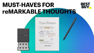 MustHaves for reMarkable Thoughts  Best Buy [upl. by Ehctav690]