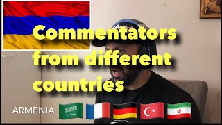 Commentators from different countries [upl. by Mala131]