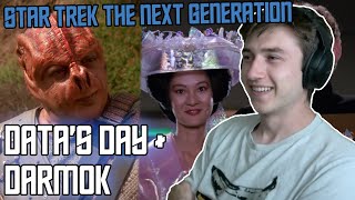 Darmok and Jalad… STAR TREK TNG Data’s Day  Darmok  REACTION  FIRST TIME WATCHING [upl. by Yelsna]