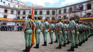 La Legión Ronda El Novio de la Muerte en la Plaza Ochavada de Archidona [upl. by Auohp]