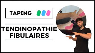 TAPING pour une TENDINOPATHIE des muscles FIBULAIRES [upl. by Fannie]